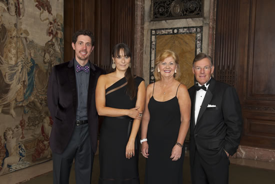 (L-R) David Levin, Deborah Bial, Dr. Shirley Reed & Chairman “Terry” McGraw