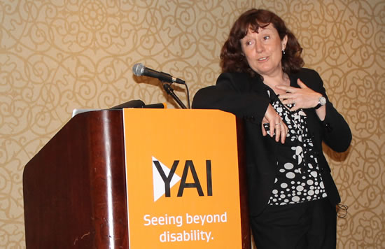 Dr. Francoise Legoues delivers Keynote