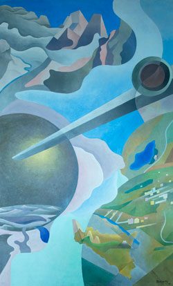 Synthesis Of Aerial Communications (Sintesi Delle Comunicazioni Aeree), 1933–34 (Photo: Agr/Riccardi/Paoloni)