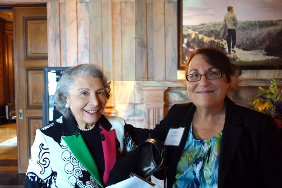 (L-R) Sandy Priest Rose and Dr. Deborah Rose 