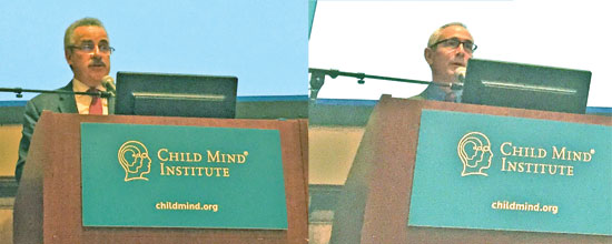 (L-R) Dr. Harold Koplewicz & Dr. Thomas R. Insel