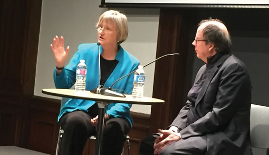 Harvard University President Drew Gilpin Faust & Ric Burns