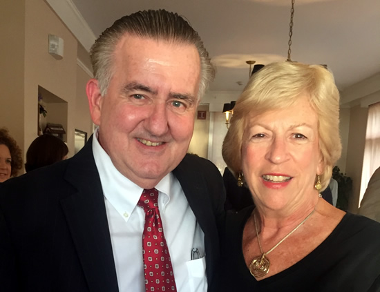 Beacon College President George Haggerty & Eileen Marinakis