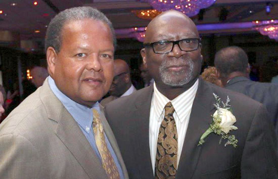 (L-R) Rudolph Franklin “Rudy” Crew, President, Medgar Evers College & Ernest Logan, Retiring President, CSA