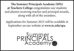 Teachers College Principals Academy