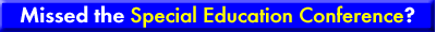 Special Education Conference